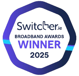 Switcher.ie Broadband Awards Winner 2025